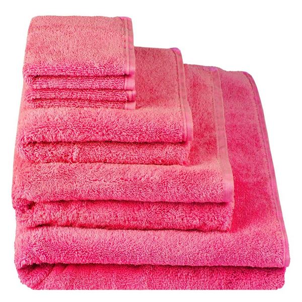 Loweswater Organic Towels - Fuchsia